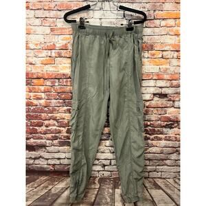 Wasabi + Mint tencel pants sage green drawstring women's size medium